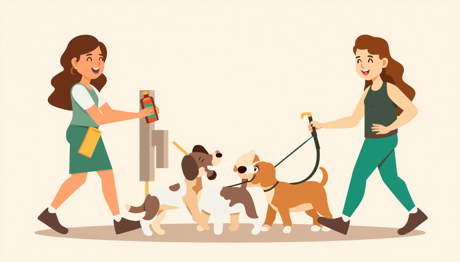 Dog groomer and dog walker